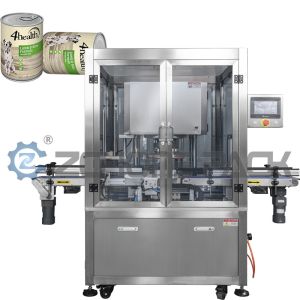 Automatic Vacuum Filling Machine Sealing Machine Rice Canned Pet Food