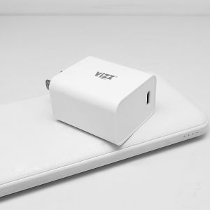 USB C EU Plug 5V 3A White 18W PD30 Universal Power Adapter