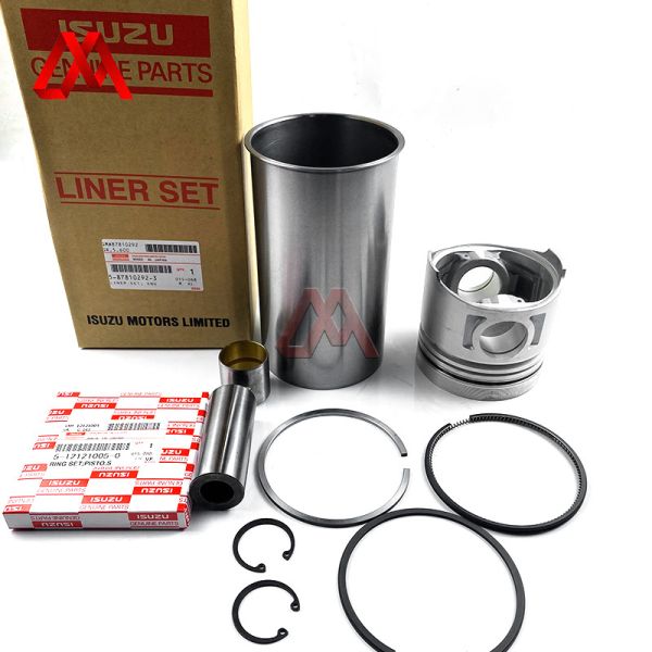 Quality Truck Parts Cylinder Liner Kit For ISUZU NQR71 NPR71 4HG1T 5878135721 5-87813572-1 5-87810292-0 5878102920 wholesale