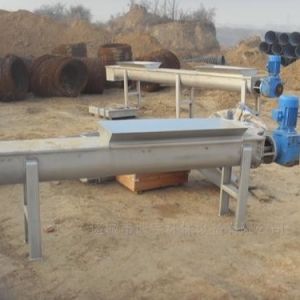 China 6.5m3/h Screw Press System For Waste Water Treatment Shaft Type on sale