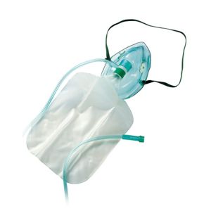 Medical Disposable Non Rebreather Oxygen Mask With 1000ml Reservoir Bag