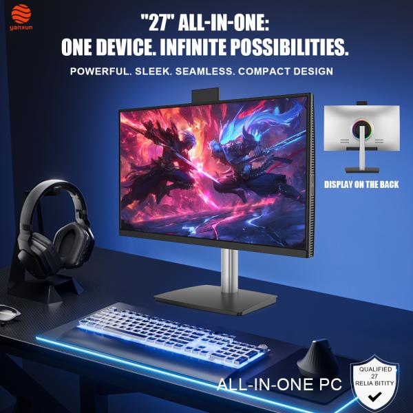 Quality 27 Inch UHD Resolution TF Gaming All-in-One Computer Monitor, 2K IPS Panel 100Hz with Fixed Bracket wholesale