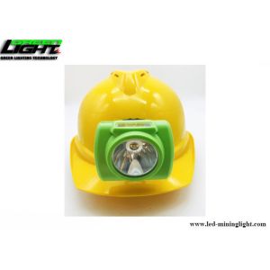 Waterproof IP68 1W 13000Lux 6.8Ah LED Miners Cap Lamp