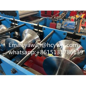 3 Phase 400mm Color Steel Sheet Cap Forming Machine / Roll Form Equipment