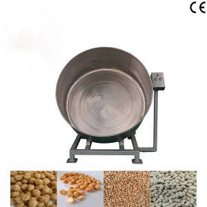 China 100kg/h Large Diameter Peanut Chocolate Coating Machine For Perfect Food Coating on sale
