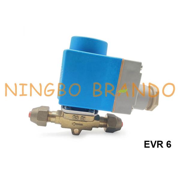Quality EVR 6-038 032F8074 Danfoss Type EVR6 Series 3/8" Flare Solenoid Valve wholesale