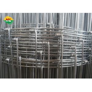 48 In. X 330 Ft. Hinge Joint Sheep & Goat Woven Wire Mesh Fence 2mm Galvanized