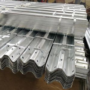 Customized Q235 Q345 Highway Guardrail With Post And Spacer Steel Traffic