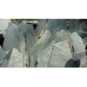 Green Slate Random Flagstone Crazy Stone Irregular Random Stone for Walkway