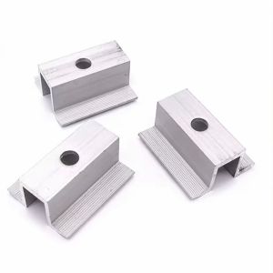 Secure And Easy Silver Solar Panel Brackets Accessories For Panel Mounting