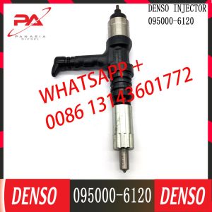 095000-6120 Diesel Common Rail Fuel Injector For Komatsu PC600 Excavator 6261-11