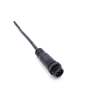 Metal Screw Waterproof Connector 8A M12 250V For LED Lighting