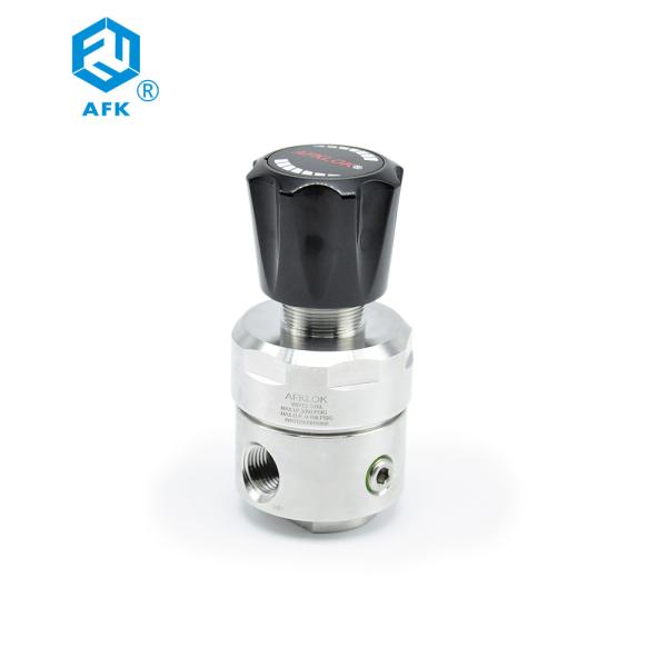 Quality R12 Stainless Steel Air Pressure Regulator Industrial For Co2 Argon Hydrogen Oxygen wholesale