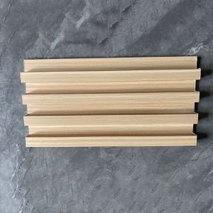 Anti UV WPC Wall Cladding WPC Fluted Panel For Construction Building