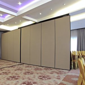 Banquet Halls Movable Partition Wall with MDF Surface and Up To 43-50dB