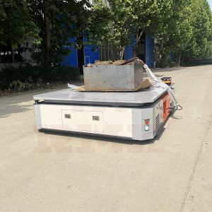 5 Tons AGV Omnidirectional Trackless Transport Cart With Steering Wheels