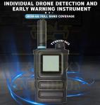 300-6000MHz Handheld Drone Detector Portable UAV Detection With Digital Analog