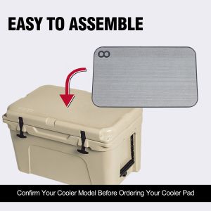 Upgrade Your YETl Tundra 45 Cooler with 23.15 inch EVA Foam Mat Adhesive Non