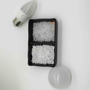 Light Diffusing PC Material Mold Resistant Polycarbonate Resin For LED Fixtures