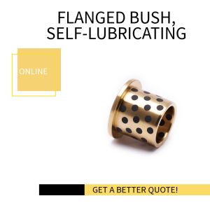 Centrifugal Plugged Graphite Turned Bronze Bushings Custom Oversized Extra Big