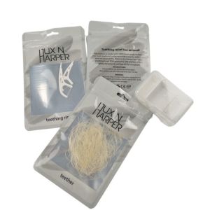 Low MOQ Matte Frosted Transparent Zipper Bag Resealable Flat Pouches Food grade