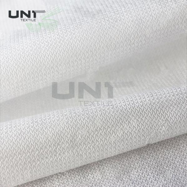 T Pattern Fusible Interlining Long Fiber Spunbond Non Woven Fabric Rolls For Garment Shoes Industry