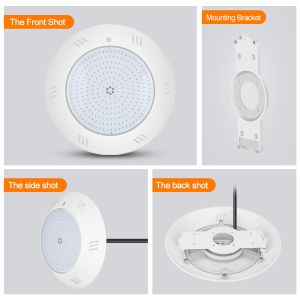 Wall Mounted IP68 Underwater Light Multicolor Remote Control Swimming LED Pool