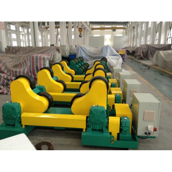 Quality 40T Self-aligned Welding Rotator With Polyurethane Roller / PU Wheel wholesale