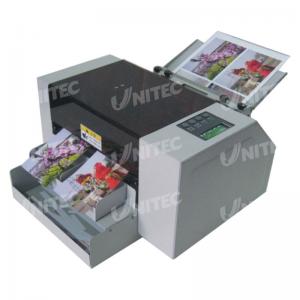 Cheap Electric Business Card Slitter , AC220V 50Hz Automatic Business Card Cutter for sale