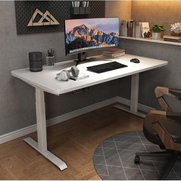 Electric Height Adjustable Study Table for Home Office Small Size Dual Motor 2