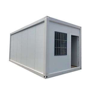 20ft Foldable Office Prefabricated Container House Easy Folding With Sandwich