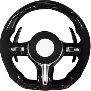 B-M-W 1 2 3 4 5 6 7 Series X1, X2, X3, X4, X5, X6 LED carbon fiber Steering