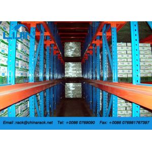 Heavy Duty Drive In Pallet Rack For Industrial Workshop Optional Color
