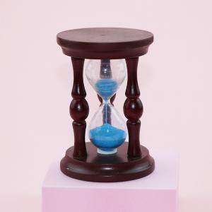 China OEM ODM Wooden Hourglass Modern Sand Clock Craft For Decorating / Timing on sale