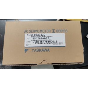 Yaskawa SGM-04A312C AC SERVO MOTOR 400W 200V 2.6A 3000RPM NEW