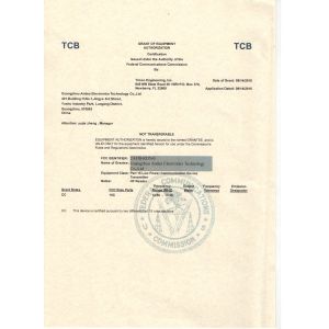 Guangzhou Andea Electronics Technology Co., Ltd. Certifications