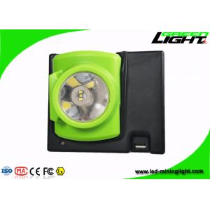Strong Brightness 15000lux Miners Cap Lamp 1.78 Watt 4 Hours Charging Time With