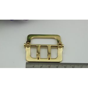 Most popular new arrival zinc alloy handbag accessories gold 45 mm double pin