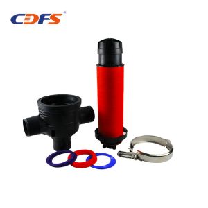 Nylon T Type 3 Inch Auto Back Flushing Disc Filter 20 / 50 / 100 / 130 Micron