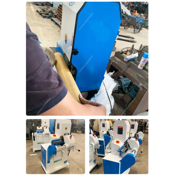 Round Bar Sanding Machine for Shovel Handle Rod in Advanced Woodworking Machinery