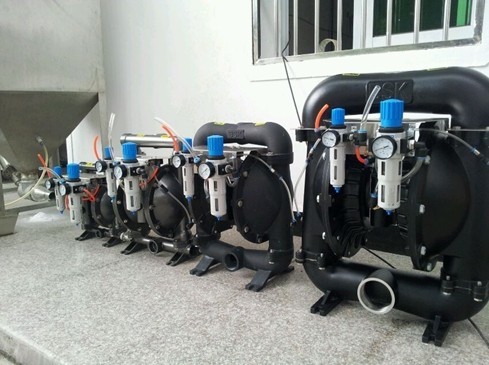 Quality 9mm Air Driven Double Diaphragm Pump For Powder Transfer wholesale