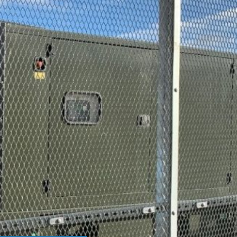 Fall Protection Expanded Metal Mesh Panels With Diamond Hexagonal / Square