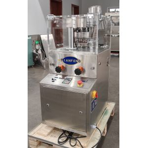 Customized Tablet Making Machine Replaceable Parts 2.2KW Motor Packed In Wooden