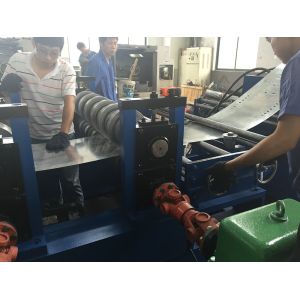 Automatic Adjustable Size Cable Tray Roll Forming Machine With Hydraulic