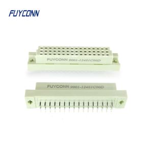 Cheap Female Euro Connector PCB Straight Terminal DIN 41612 Connector for sale