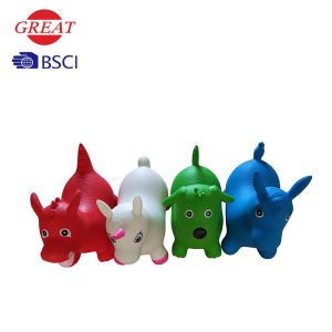 China PVC Bouncy Animal Hopper For 3 Ages Kids Bouncy Jumping 1200-1500g on sale