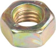 ISO Standard Yellow Furniture Insert Nut Hexagon Body For Bolt Stud Screw