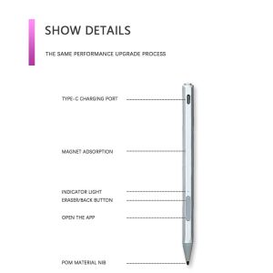 Aviation Aluminium Alloy Apple Pen Pencil Smart Digital Writing On 2nd