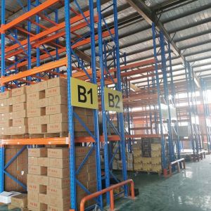 Heavy Duty Rust Proof Orange Steel Pallet Racking Warehouse Shelving Racks