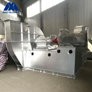 Single Inlet High Volume Quiet Operation Industrial Induced Draft Blower Fan